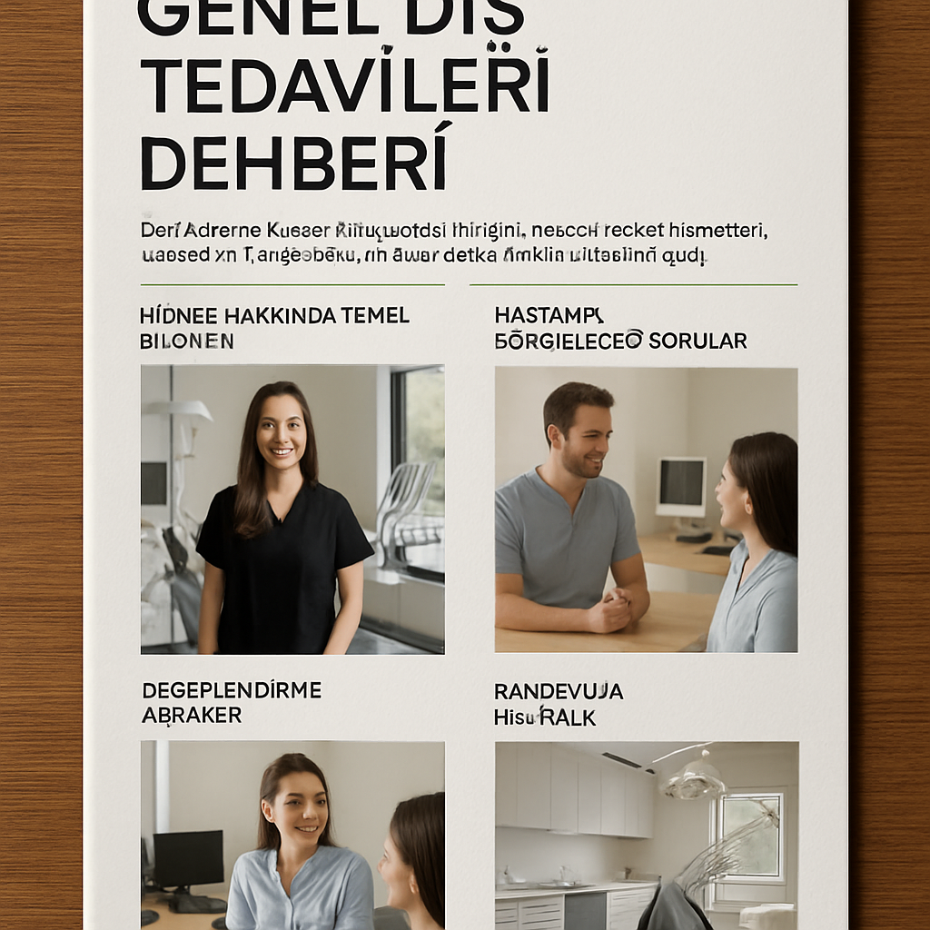 Kepez Antalya Diş Kliniği Genel Diş Tedavileri Rehberi - Modern Klinik Yaklaşımımız
