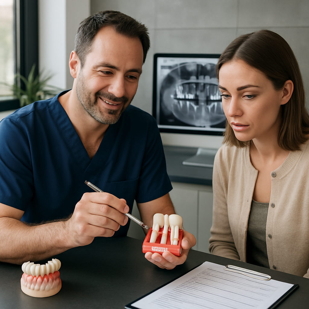 Kepez Antalya Diş Kliniği Dental İmplant Rehberi - İlk Muayene ve Planlama