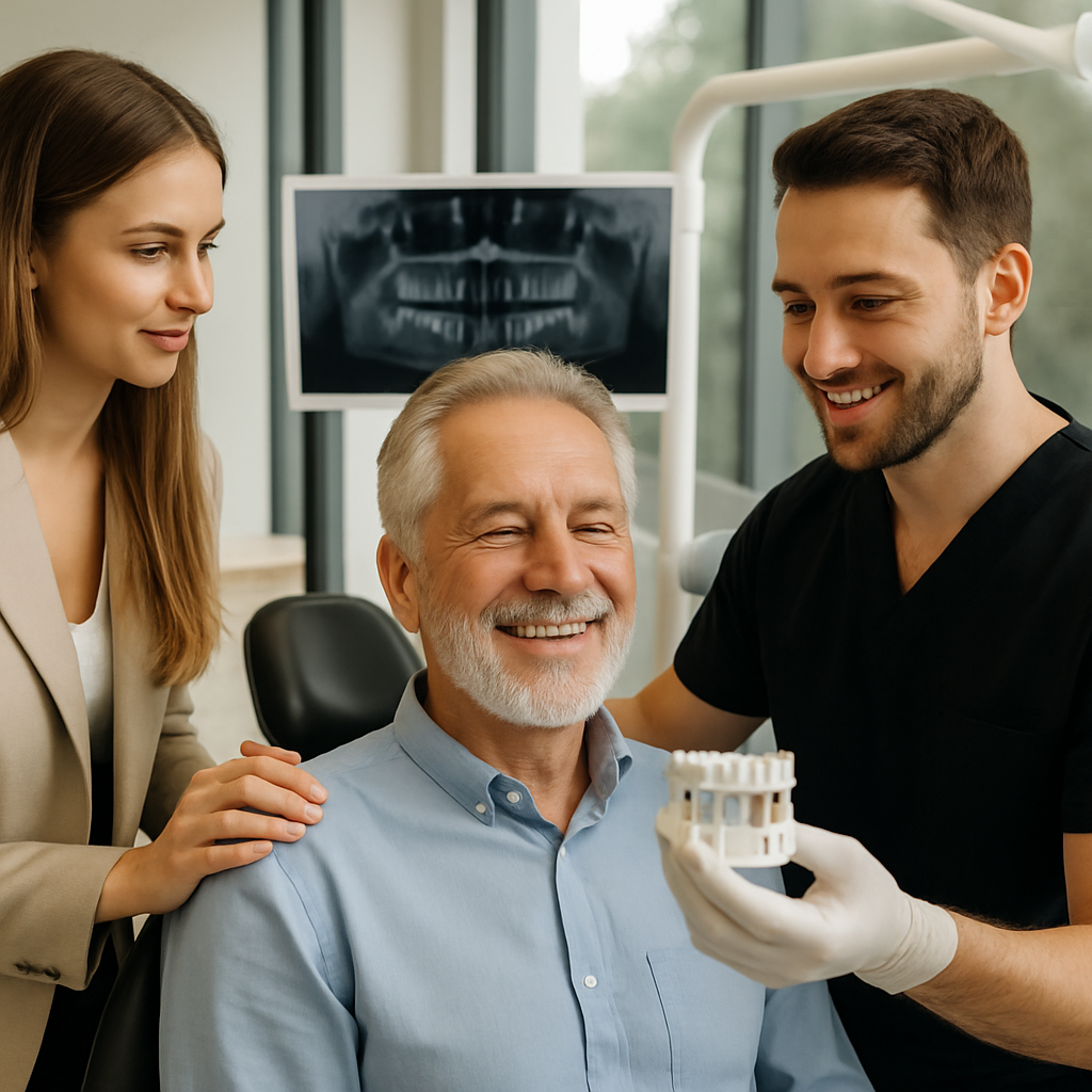 Kepez Antalya Diş Kliniği All on 6 İmplant Sonucu