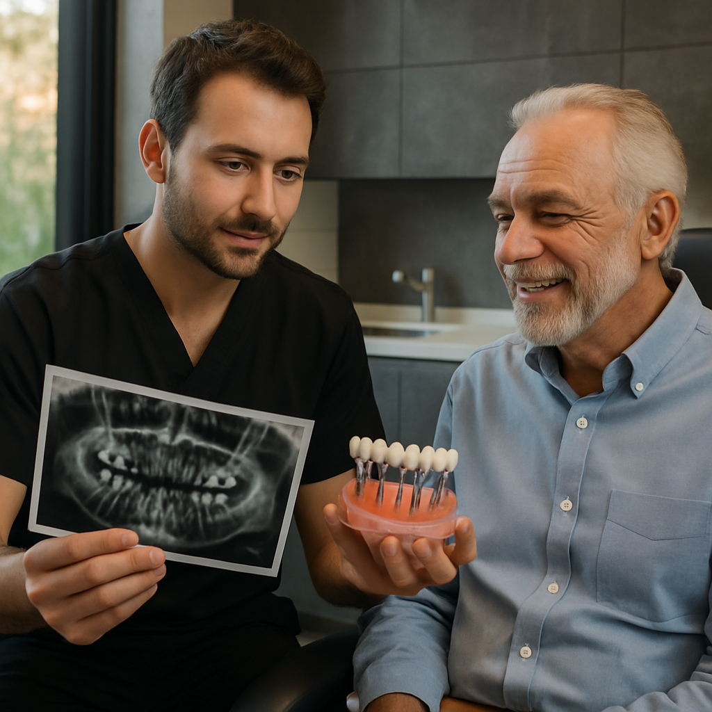 All on 6 İmplant Hakkında Kepez Antalya Diş Kliniği Sonucu