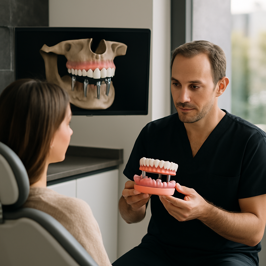 Kepez Antalya Diş Kliniği ile All on 4 İmplant: 15 Sorunsuz