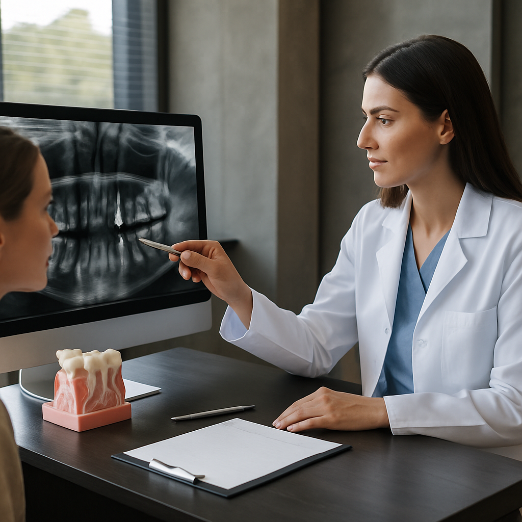 Kepez Antalya Diş Kliniği Periodontoloji - DentAgna’nın Periodontology hizmetini ve periodontoloji/implantoloji uzmanlığını; diş eti sağlığı ve destek dokuların korunması açısından anlat. İçeriğin girişinde “Kepez Antalya Diş Kliniği” arama niyetini doğal biçimde karşıla; hizmetin ne olduğunu ve DentAgna’da nasıl ele alındığını açıklayan bilgilendirici haber oluştur.
