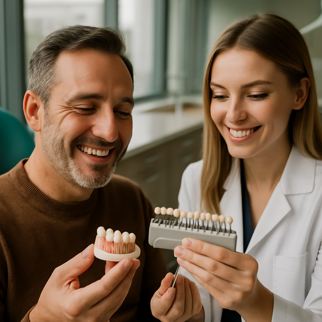 Kepez Antalya Diş Kliniği Porselen Kron ve Veneer Sonucu