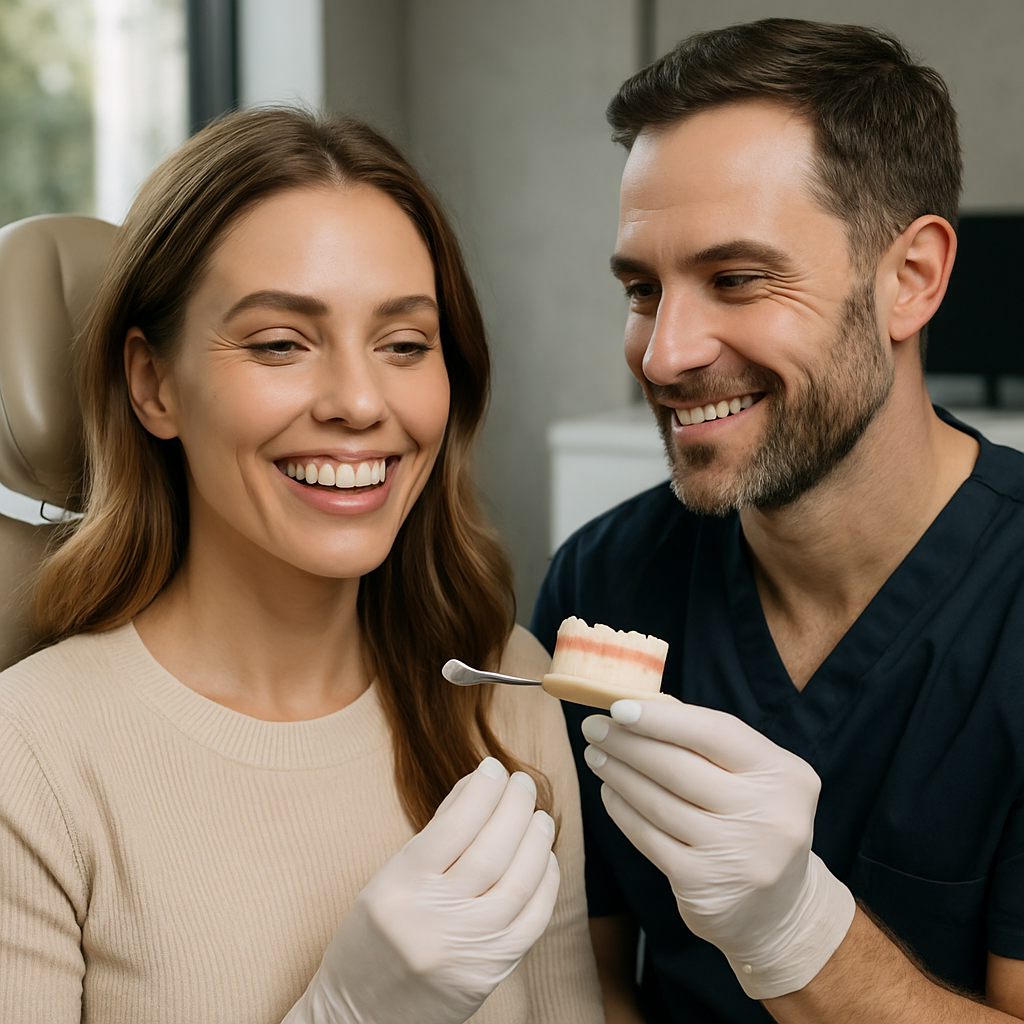 Kepez Antalya Diş Kliniği ile Porselen Kron ve Veneer Sonucu