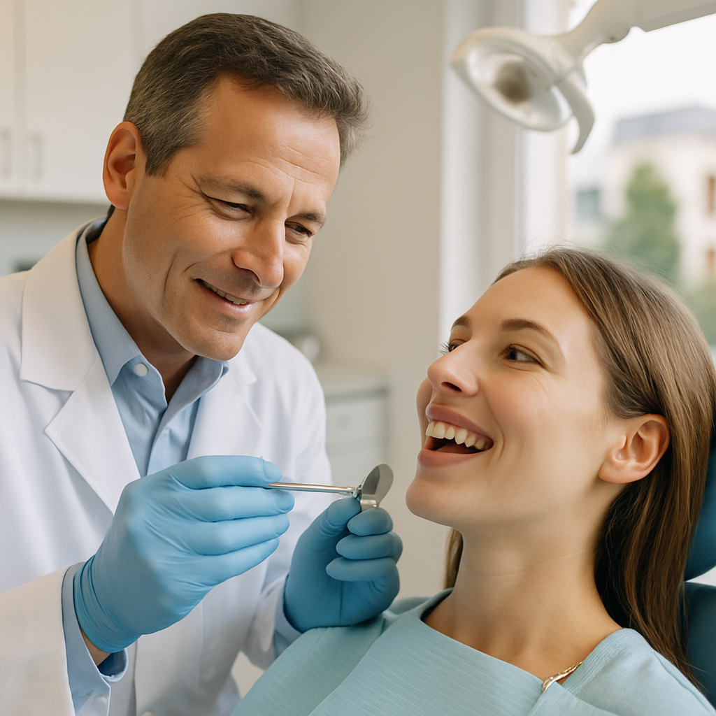 Kepez Antalya Dental Clinic Dental Check-Up - Explain the value of routine dental examinations, early evaluation and preventive care. Position DentAgna naturally as a local option without exaggerated claims.